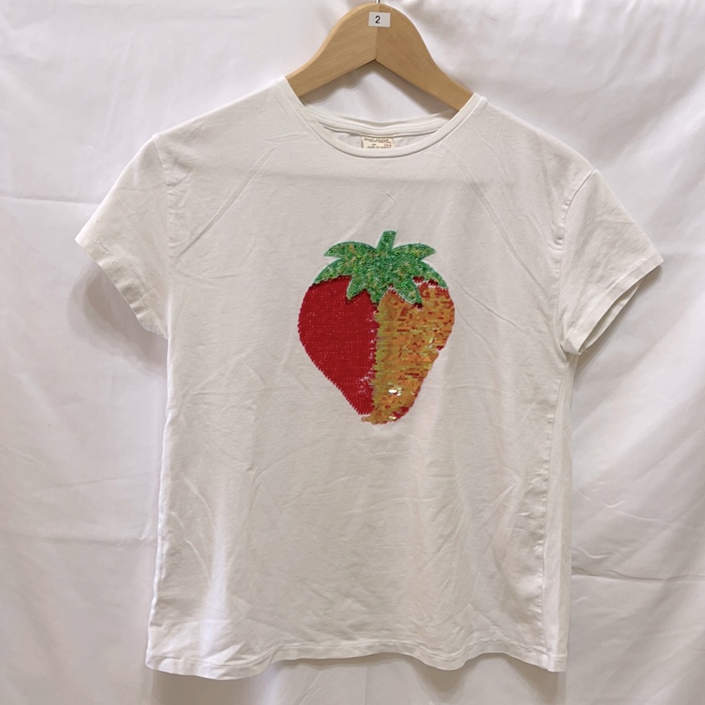 Zara strawberry tee